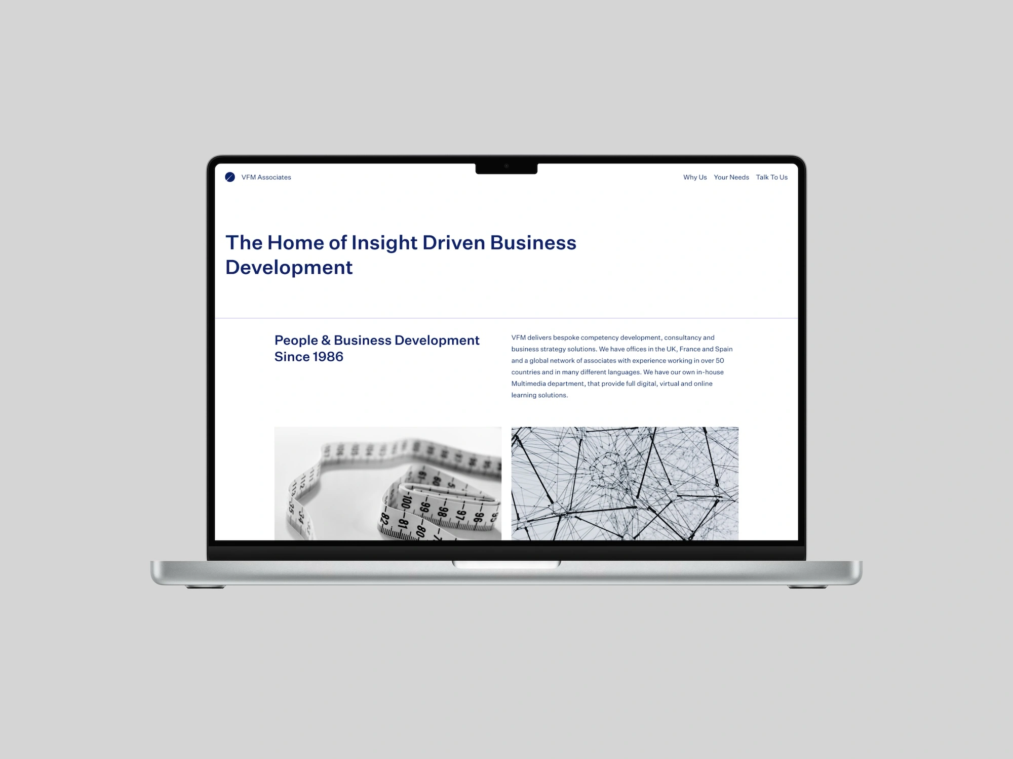 VFM Associates Website alt text